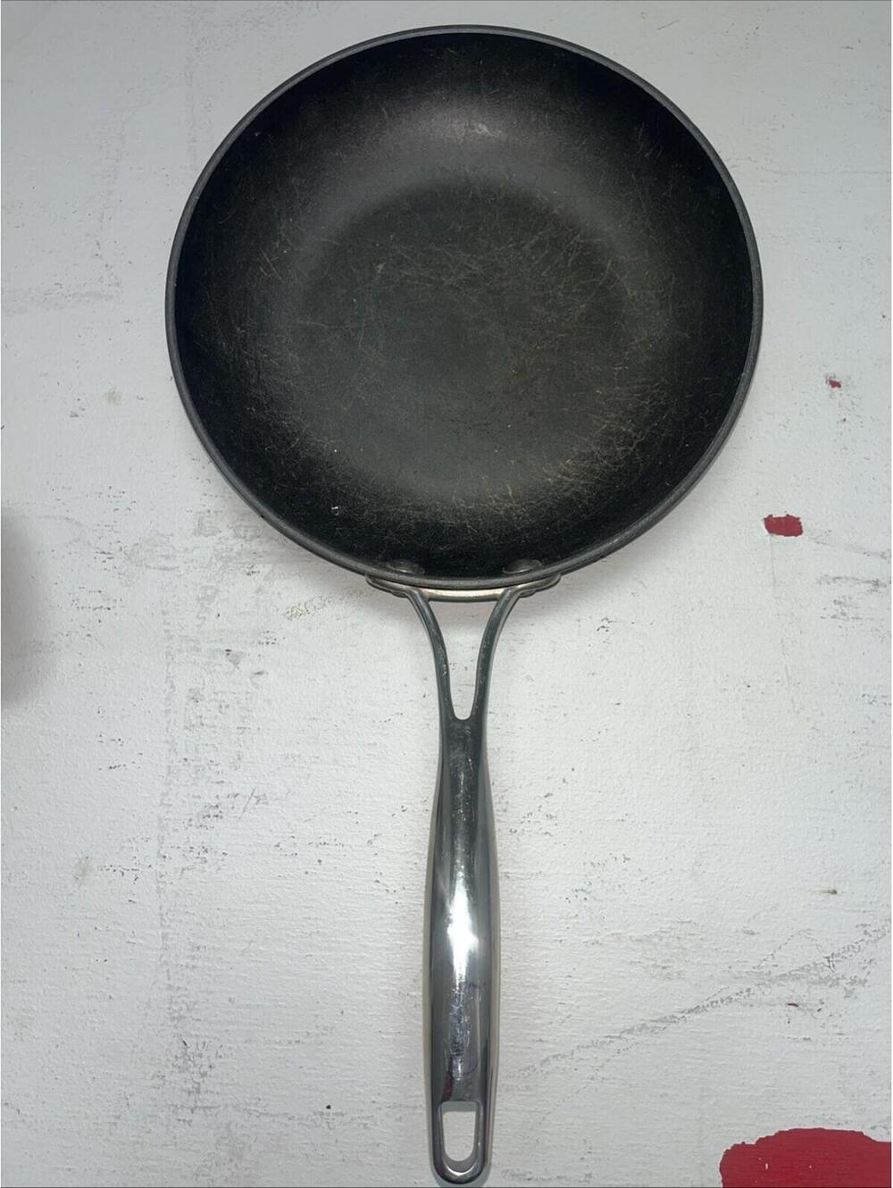 Technique Hard Anodized Nonstick Normal Sides Fry Pan 10"